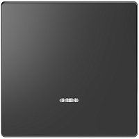 Лицевая панель Schneider Electric Merten D-Life для 1-кл. выключателя с подсветкой антрацит 